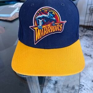 Warriors Blue and Yellow Cap
